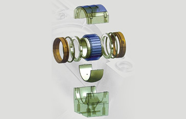 Water-Cooled Split Cylindrical Roller Bearing